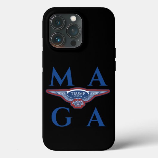 トランプ2024イーグル翼 Case-Mate iPhoneケース (裏面)