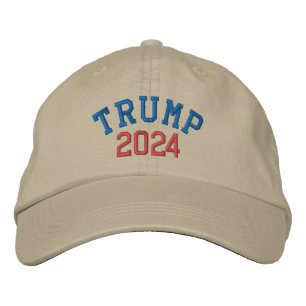 トランプ2024キャップ 刺繍入りキャップ