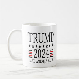 トランプ2024キャンペーンマグ コーヒーマグカップ