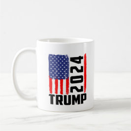 トランプ2024キャンペーンマグ コーヒーマグカップ
