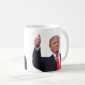 トランプ2024ギフト コーヒーマグカップ (正面右)