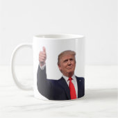 トランプ2024ギフト コーヒーマグカップ (左)