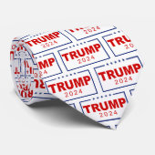 トランプ2024クラシック長方形ロゴ ネクタイ (ロール)