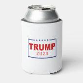 トランプ2024クラシック長方形ロゴ 缶クーラー (缶裏面)