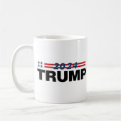 トランプ2024コーヒーマグ コーヒーマグカップ (左)