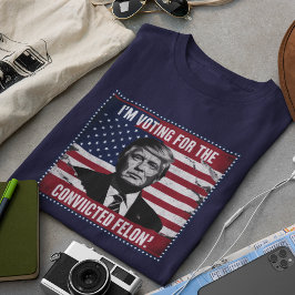 トランプ2024シャツ有罪判決フェロン Tシャツ