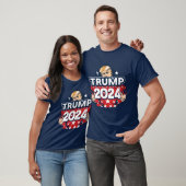 トランプ2024シャツ、アメリカを連れ戻す Tシャツ (ユニセックス)