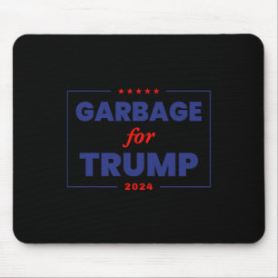 トランプ2024トランプおもしろいサポータ用ごみ1 マウスパッド