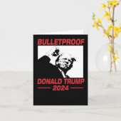 トランプ2024トランプのラリートランプ耳ドナルドトランプのpres カード (黄色い花)