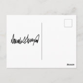 トランプ2024トランプはアメリカを取り戻す ポストカード (裏面)