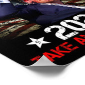 トランプ2024トランプ・ラリーで最初のポン生き延びプショット ポスター (角)