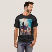 トランプ2024ドリームチーム Tシャツ (正面フル)