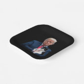 トランプ2024ネコMAGAトおもしろいランプ猫 ペーパープレート (傾斜あり)