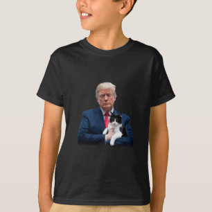 トランプ2024ネコMAGAトおもしろいランプ猫 Tシャツ
