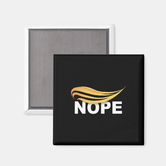 トランプ2024ノーペ再びトランプおもしろい1 マグネット (正面/裏面)