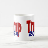 トランプ2024ハーフ コーヒーマグカップ (中央)