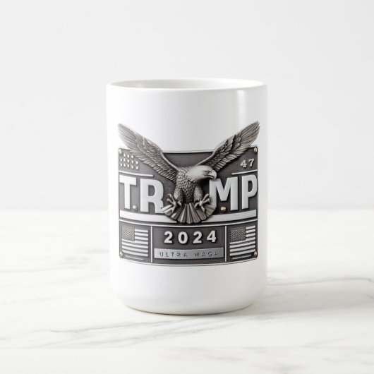 トランプ2024バルドイーグル コーヒーマグカップ (中央)