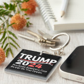 トランプ2024バンパー キーホルダー (正面右)