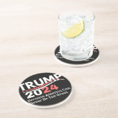 トランプ2024バンパー コースター (側面)