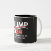 トランプ2024バンパー ツートーンマグカップ (正面右)