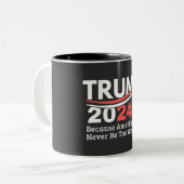 トランプ2024バンパー ツートーンマグカップ (正面左)