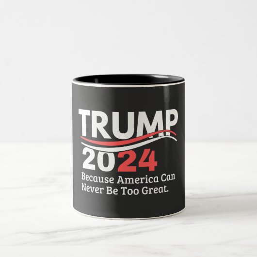 トランプ2024バンパー ツートーンマグカップ (中央)