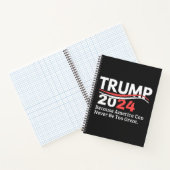 トランプ2024バンパー ノートブック (内部)