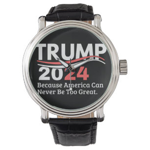 トランプ2024バンパー 腕時計