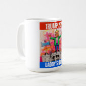 トランプ2024パパの家 コーヒーマグカップ (正面左)