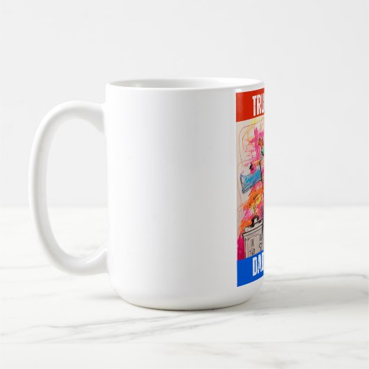 トランプ2024パパの家 コーヒーマグカップ (左)