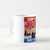 トランプ2024パパの家 コーヒーマグカップ (正面左)