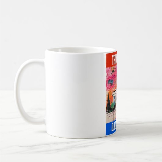 トランプ2024パパの家 コーヒーマグカップ (左)