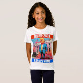 トランプ2024パパの家 Tシャツ (正面フル)