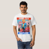 トランプ2024パパの家 Tシャツ (正面フル)