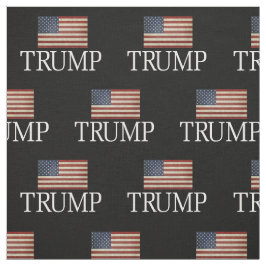 トランプ2024ファブリックとヴィンテージアメリカ国旗 ファブリック