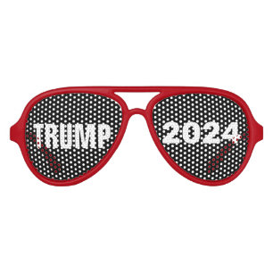トランプ2024ファングラスサングラス アビエーターサングラス
