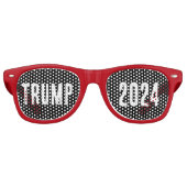 トランプ2024ファングラスサングラス レトロサングラス (正面)