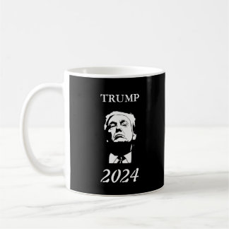 トランプ2024ブラックマグカップ コーヒーマグカップ