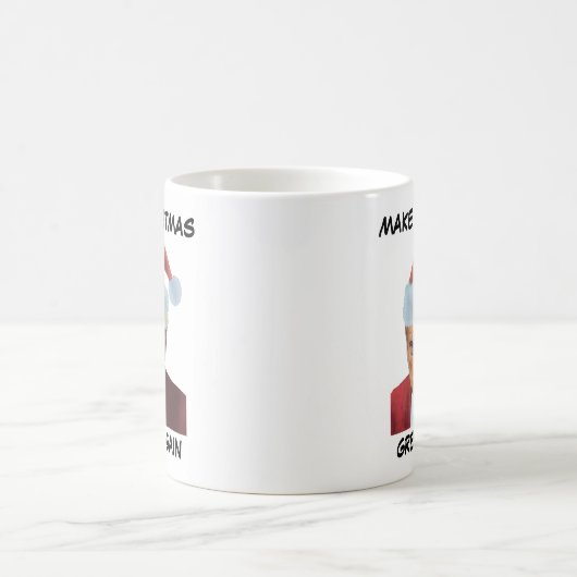 トランプ2024マグショット再びクリスマスを作素晴らしる コーヒーマグカップ