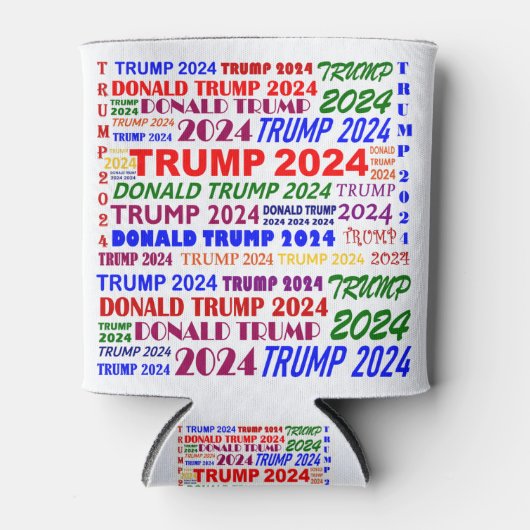 トランプ2024メドレー 缶クーラー (正面)