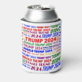 トランプ2024メドレー 缶クーラー (缶裏面)