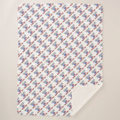 トランプ2024リクレームアメリカシェルパブランケット シェルパブランケット (正面)