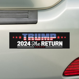 トランプ2024リターン共和党ドリルベビードリル バンパーステッカー