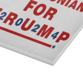 トランプ2024レッドブルー星のためのマガドニア カッティングボード (角)