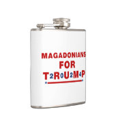 トランプ2024レッドブルー星のためのマガドニア フラスク (右)