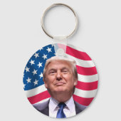 トランプ2024保アメ素晴らしリカ – 背面の写真 キーホルダー (裏面)