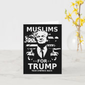 トランプ2024保守選挙おもしろい45 47 カード (黄色い花)