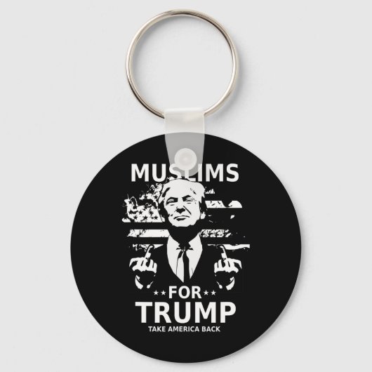 トランプ2024保守選挙おもしろい45 47 キーホルダー (正面)