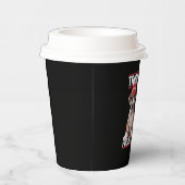 トランプ2024保護私たちのペット猫の犬MAGA 紙コップ (右)