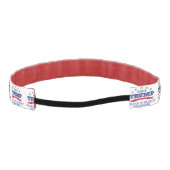 トランプ2024信仰、家族、自由 アスレチックヘッドバンド (裏面)